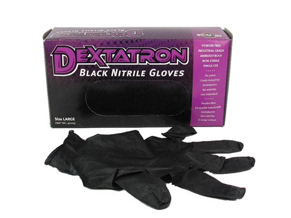 Simoniz Black Nitrile Gloves